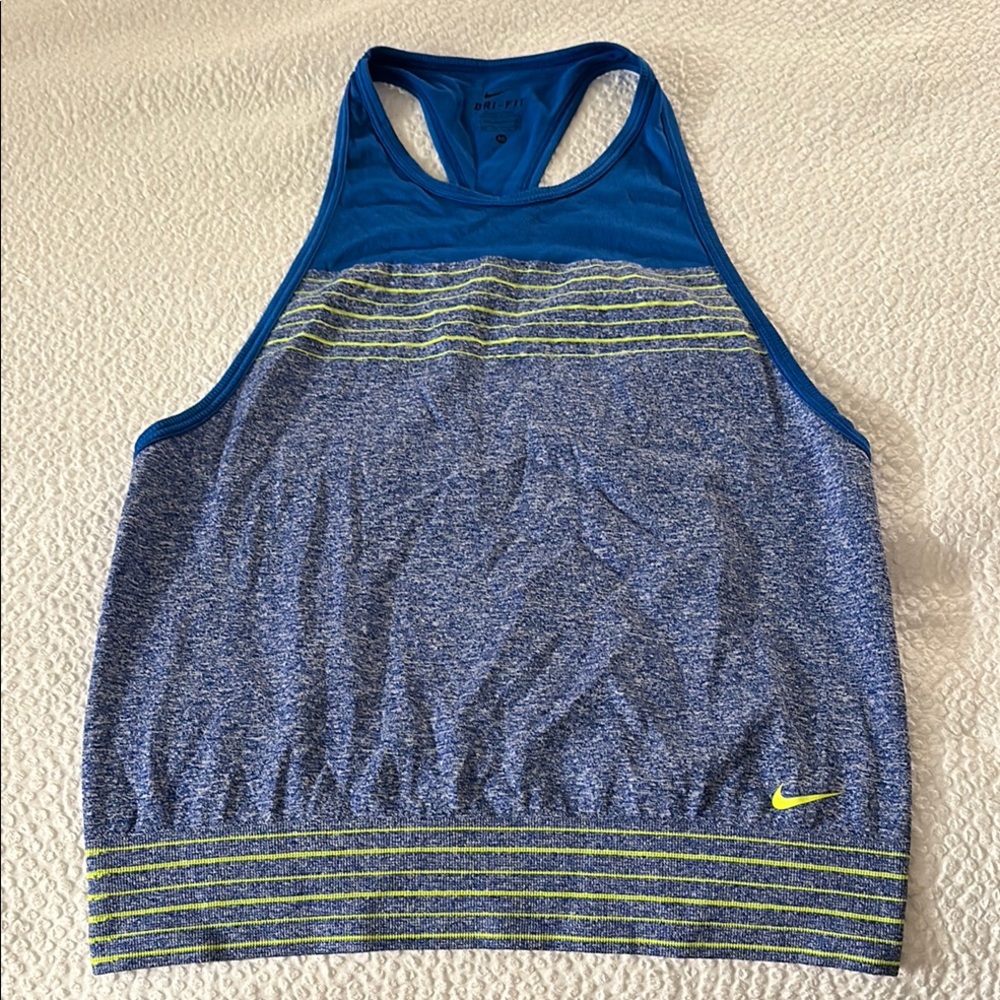 🫐NWOT🫐Bundle 5 items @ 20$, pay only 60$ - 2 items free!Blue and Lime Tank Top